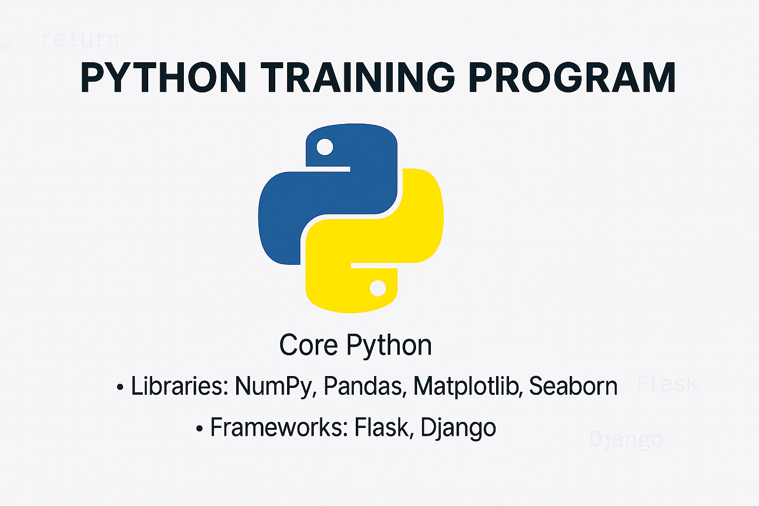 Python Training Program